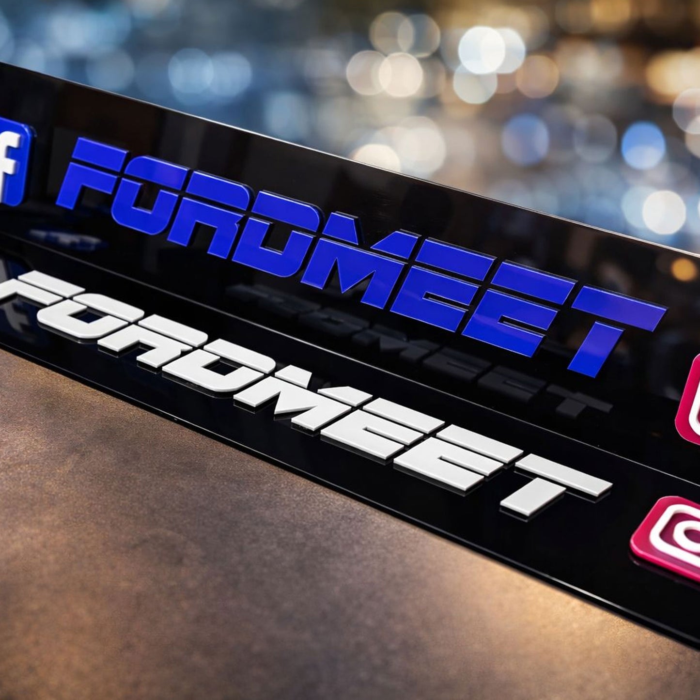 Ford Meet Show Plates