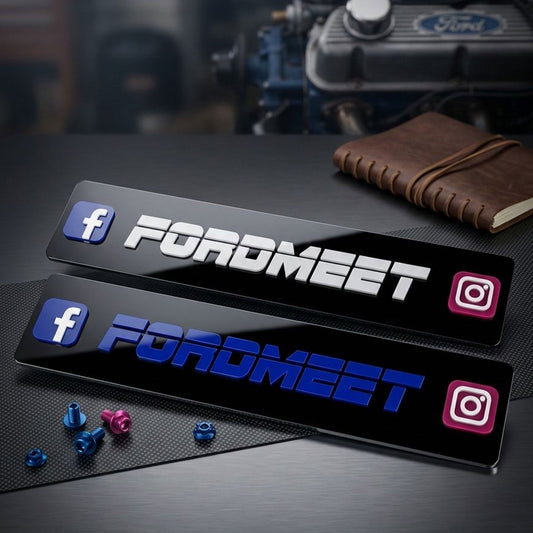 Ford Meet Show Plates