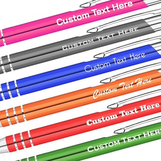 Personalised Engraved Metal Pens