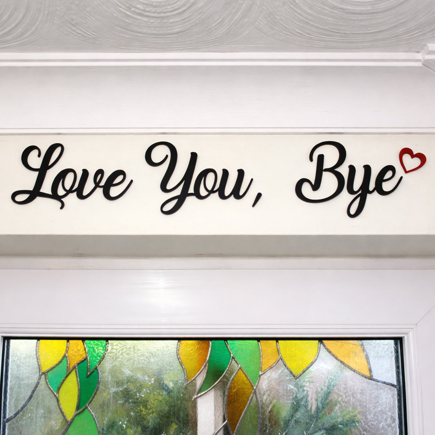 Love You, Bye Acrylic Wall Art