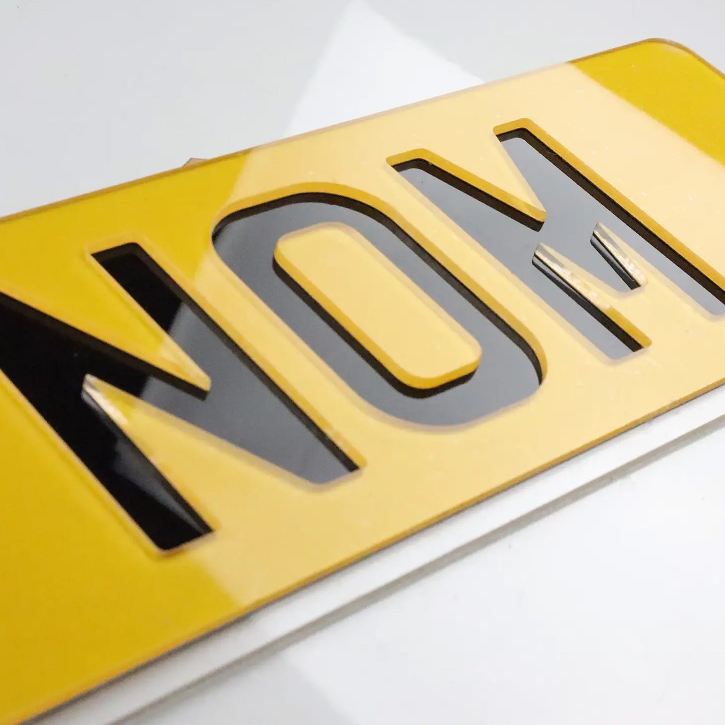 Negative Number Plates