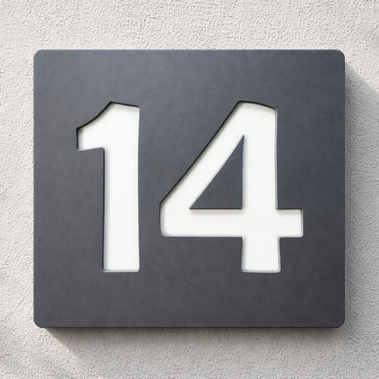 The Octave Collection Number Only House Sign