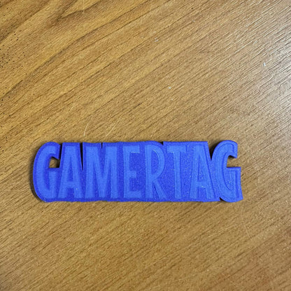Acrylic Gamer Tag for Console