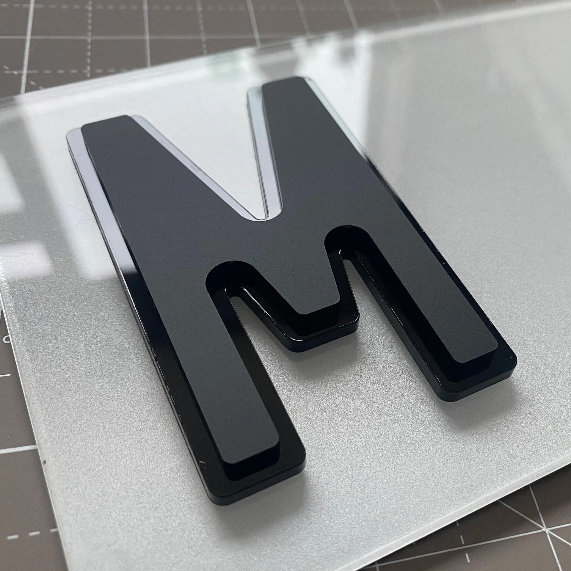 Shadow Numbe Rplates 4D Shadow Number Plates | Premium Gloss & Matte Black Finish– Number ...