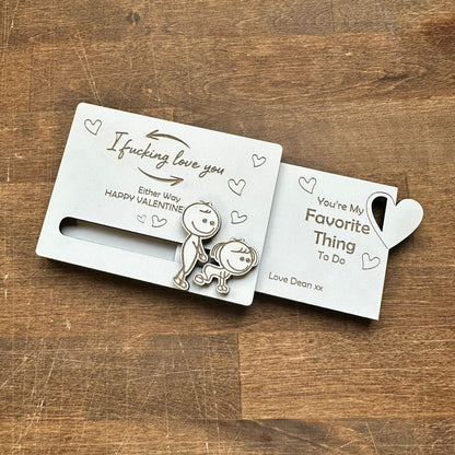 Valentine's Sliding Love Card