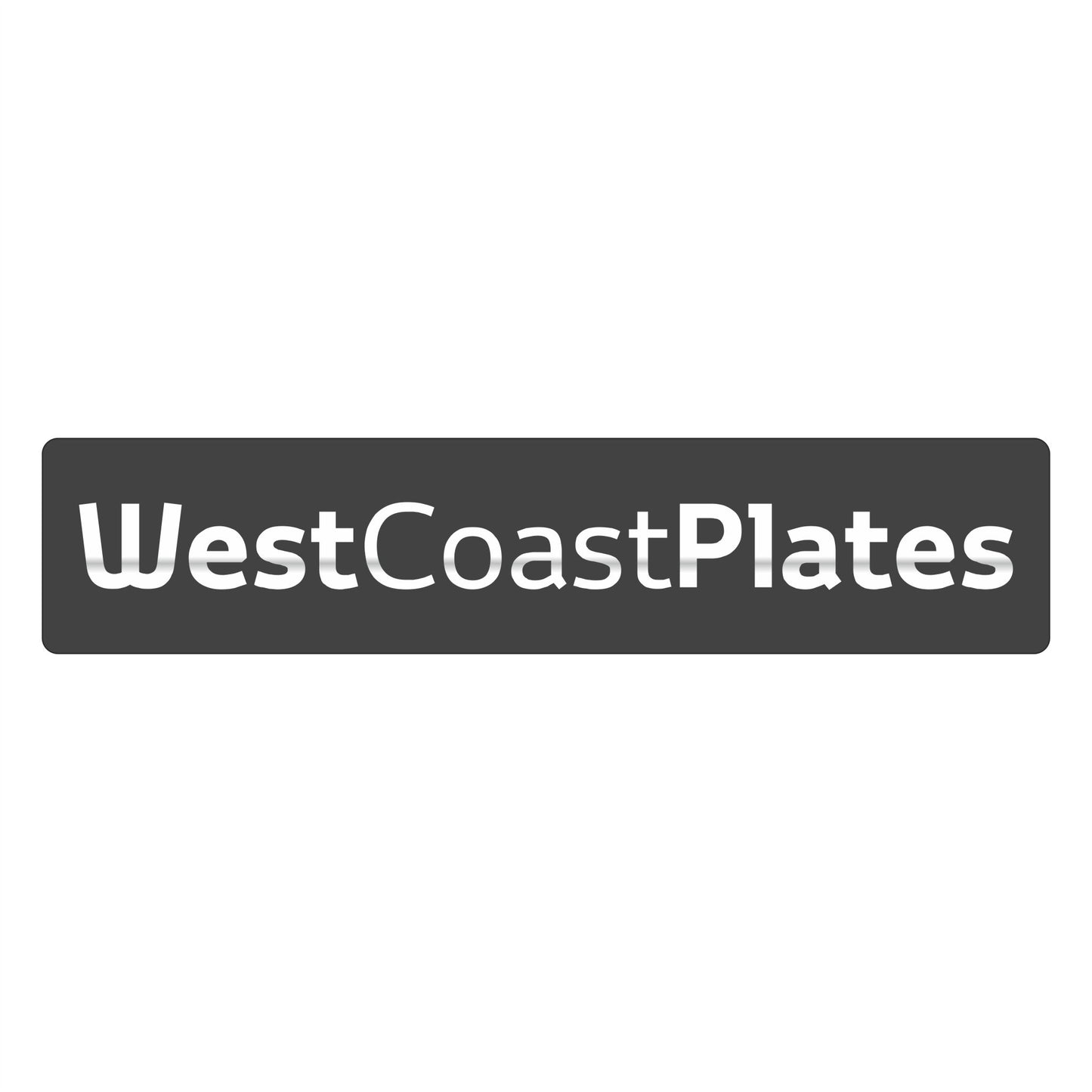 West Coast Show Plates