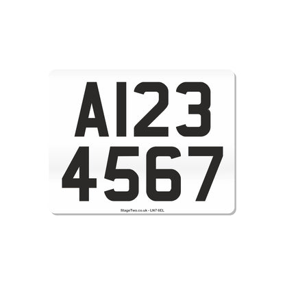 EU Trailer Plates